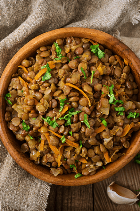 Kıymalı Yeşil Mercimek