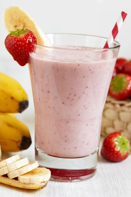 Çilekli- Muzlu Smoothie